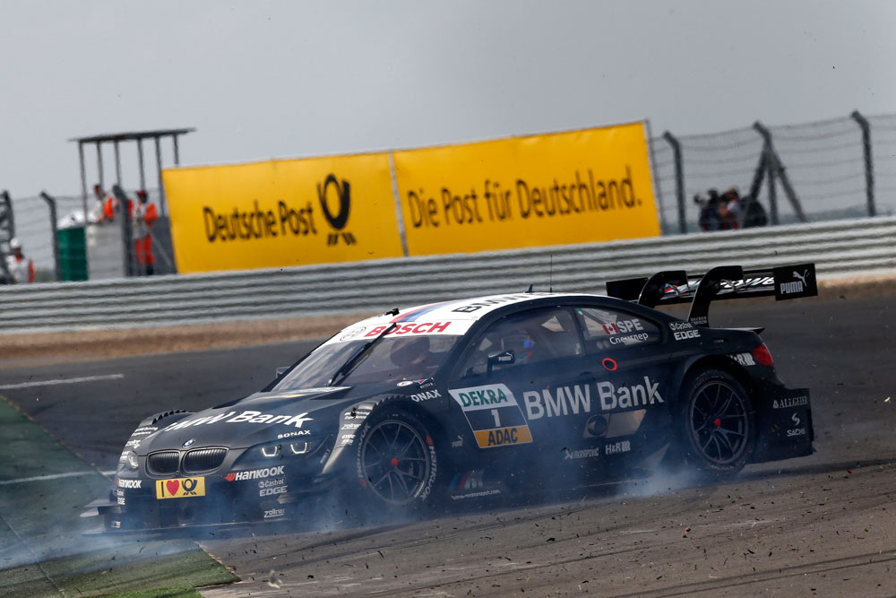 Bruno Spengler efter mødet med Molina
(Foto: DTM.com)